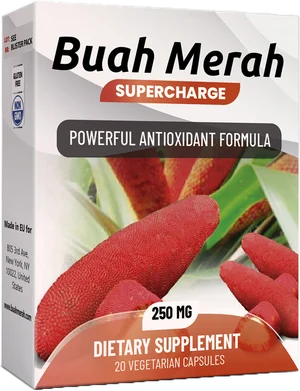 Buah Merah Capsules pack na may 20 vegetarian capsules